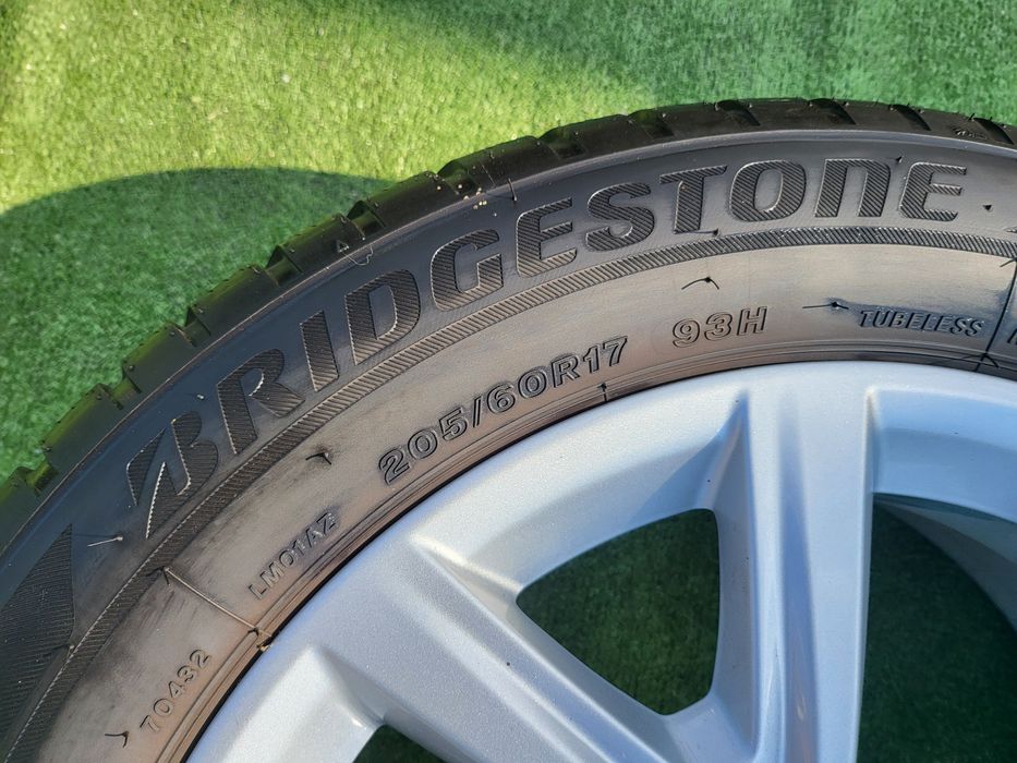 Лети джанти 17 5х112 BMW X1 , X2 с гуми Bridgestone