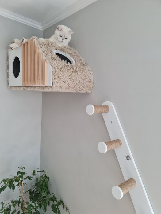 Sisal căsuța suspendată piaici cu scăriță