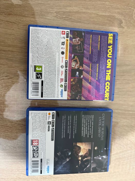 Продавам игри за PS5 - NBA 2K24 и Until Dawn, като нови!