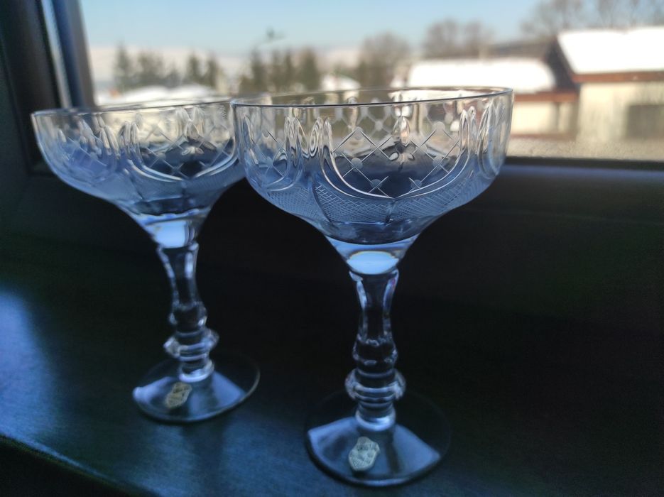 Set pahare de cristal perioada comunistă, Mediaș