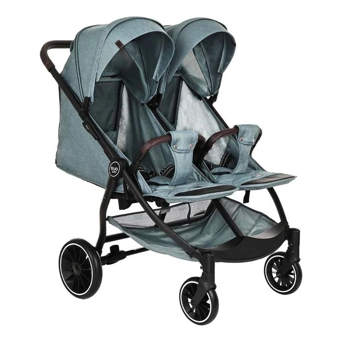 Коляска для двойни, двойная