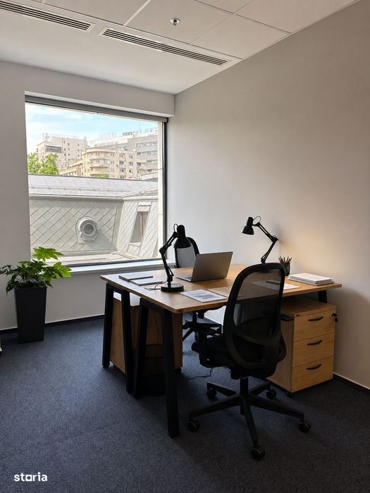 Birou Premium cu servicii complete pentru 4 persoane Victoria Center