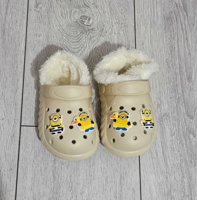 Papuci crocs imblaniti, marime 23