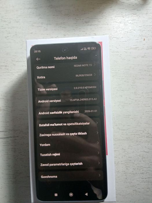 Redmi note 15 4G