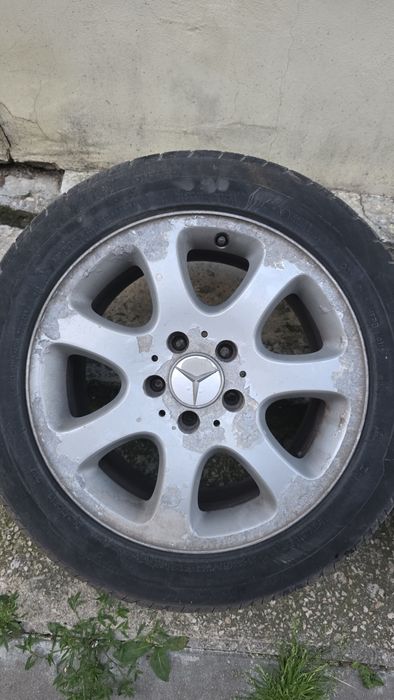 Оригинални джанти зa Мерцедес/Mercedes 16" 5x112 - 6.5J ET32 с гуми (2 зимни + 2 летни)
