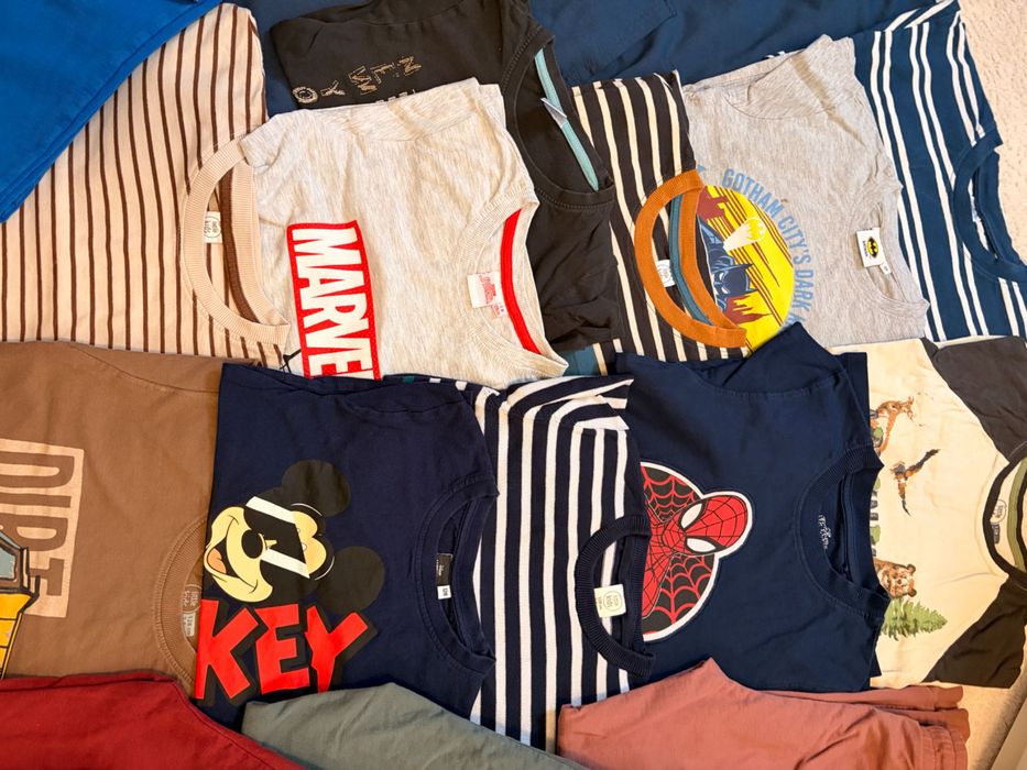 Lot haine baieti marime 128