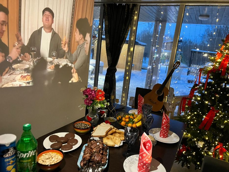 Дом отдыха в лесу