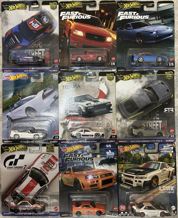 Hot Wheels Skyline Форсаж