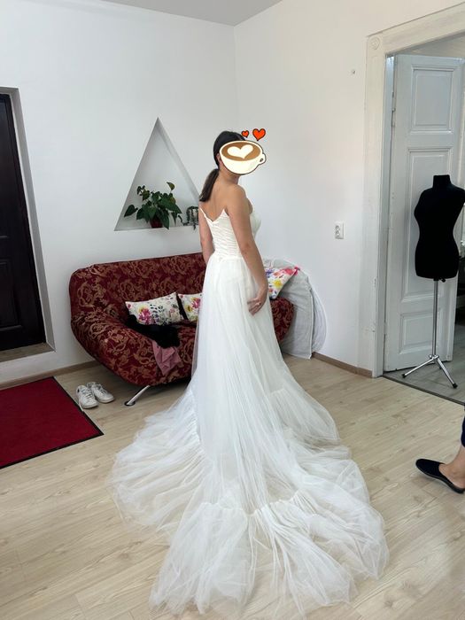 Rochie de mireasa 2in1
