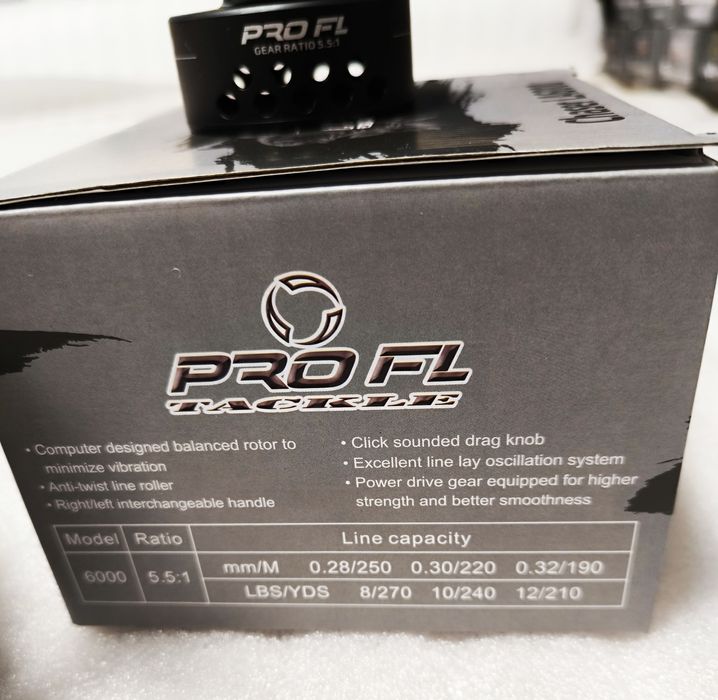 SET 2 Mulinete Feeder si Crap PRO Fl CHASER LA6000 Long Cast NEW 2024