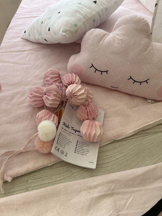 Палатка за игра в стил Монтесори, "Likesmart Fluffy Clouds" за деца