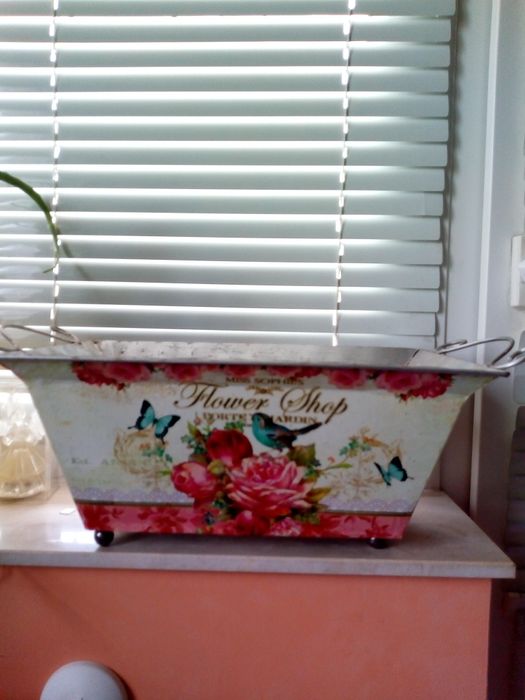 Кош за пране 48l,плетен кош от ратан,кашпа за цветя и др.