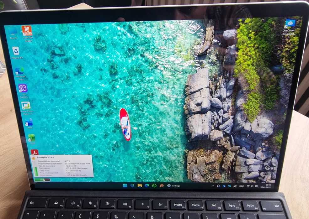 Tableta / laptop Microsoft Surface Pro 8, i5-1145G7, 16GB, 256Gb SSD