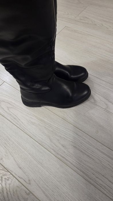 Черни ботуши с пух вътре, 38 р-р