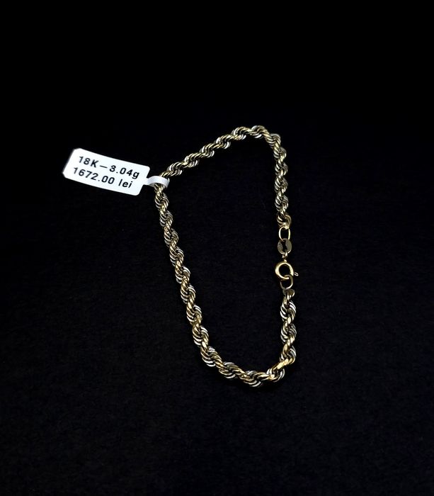 Bijuteria Royal  bratara din aur 18k 3.04 gr