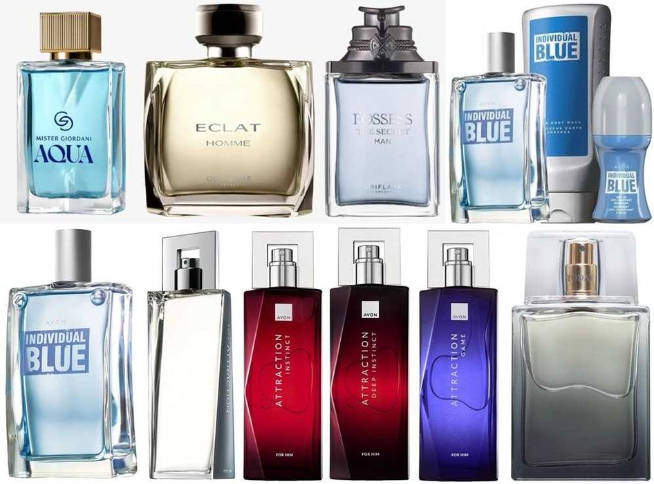 Дамски тоалетни води и парфюми от Avon, Oriflame