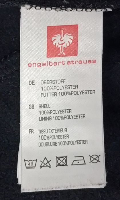 Engelbert Strauss Vest оригинален елек L черна грейка