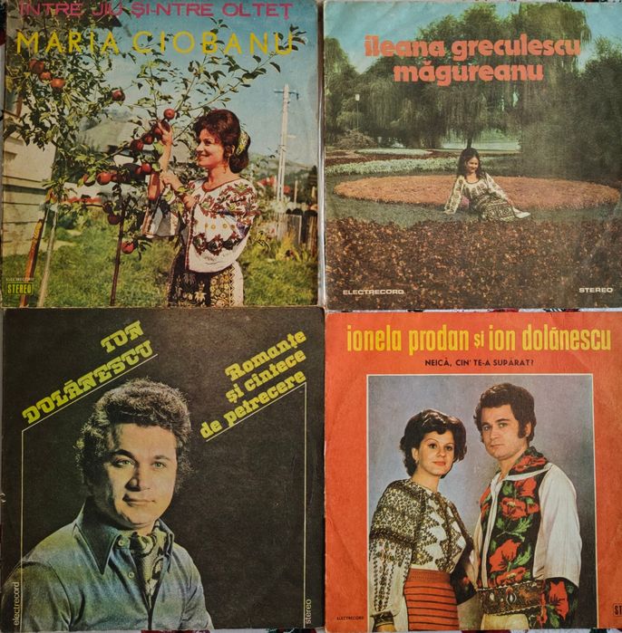 Discuri vinil Electrecord - Ileana Sărăroiu, Irina Loghin și alții
