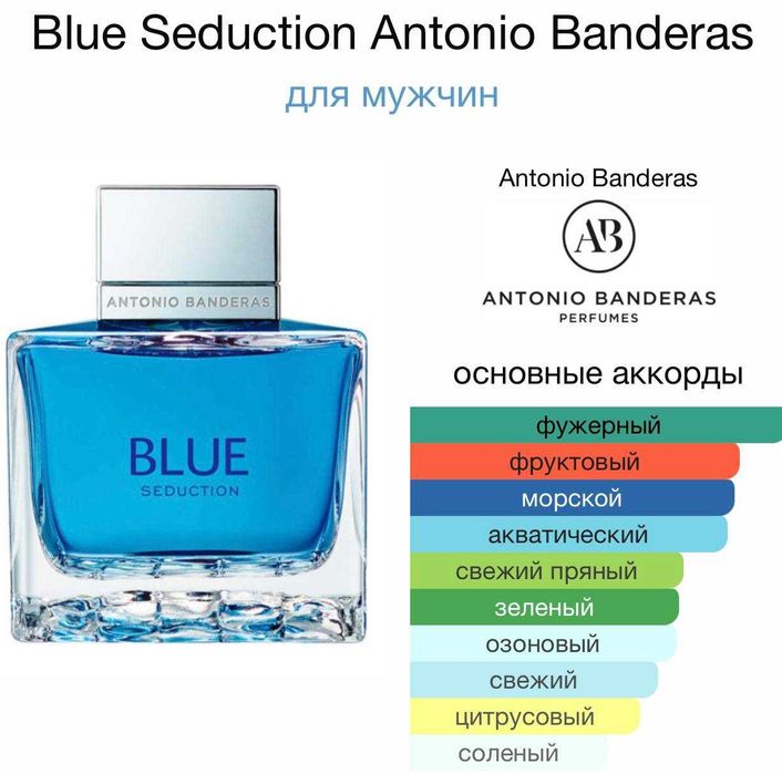 BLUE SEDUCTION EDT (100ml) (Новые и Запечатанные в коробке)