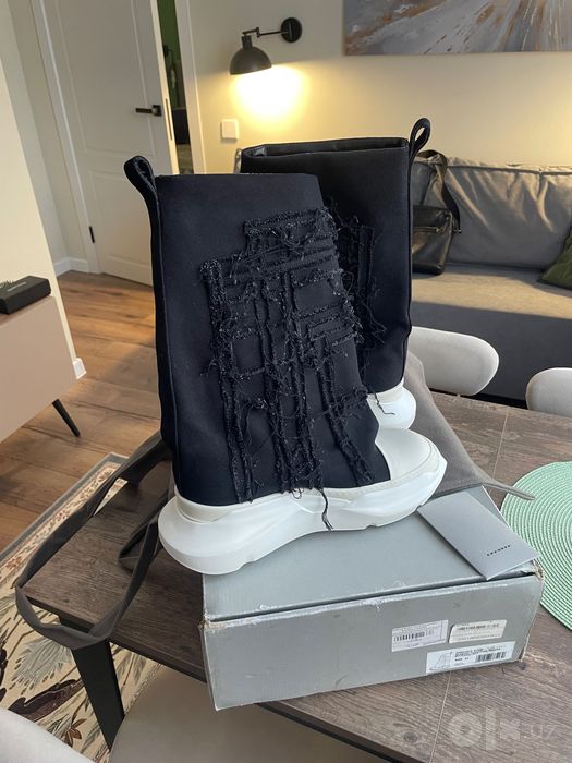 Rick owens Slashed Fogachine