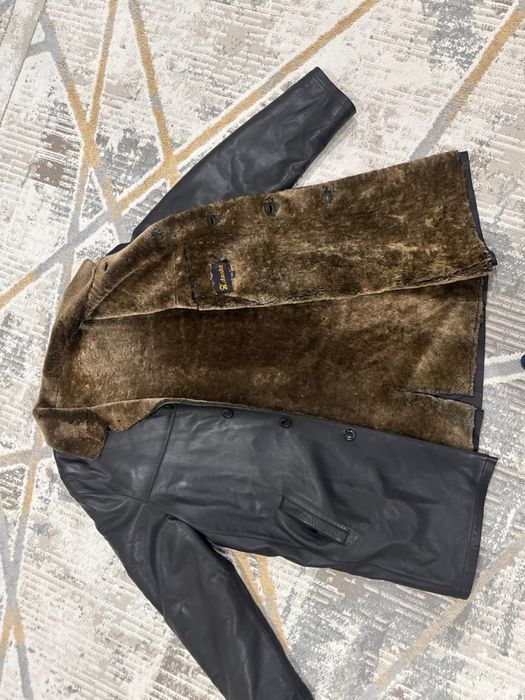 Дублёнка чисто коженный