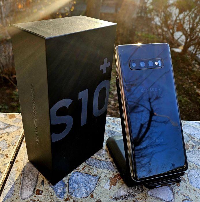 Samsung S10 plus black 128Gb