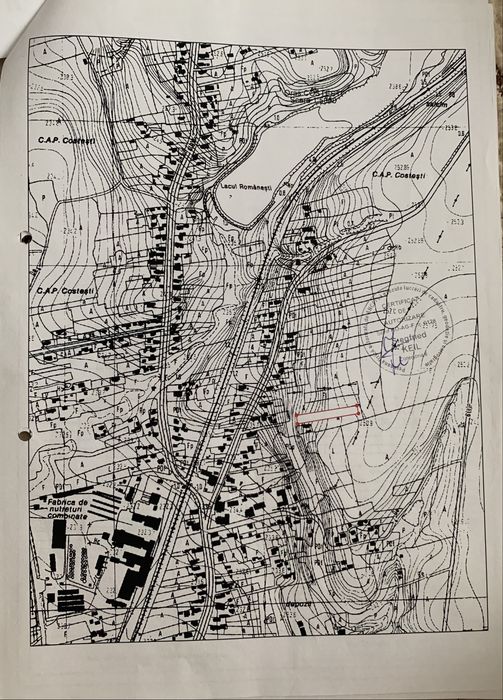 Teren Costesti 2242-Zona Politie