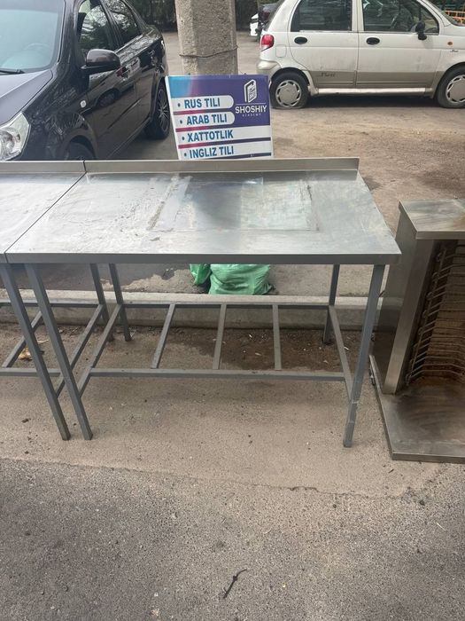 Шаверма апарат-180$
Тостер-180$
Картошка фри апарат-60$
2 та стол 1мил