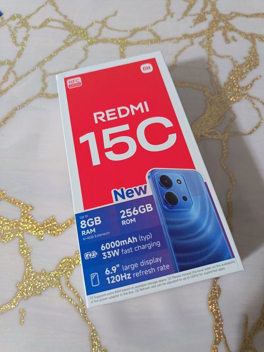 Redmi note 15C 256/8 GB RAM