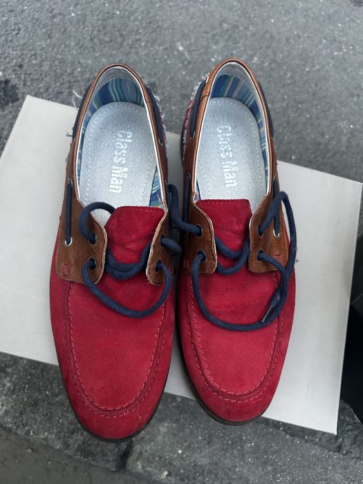 Mocasini piele intoarsa