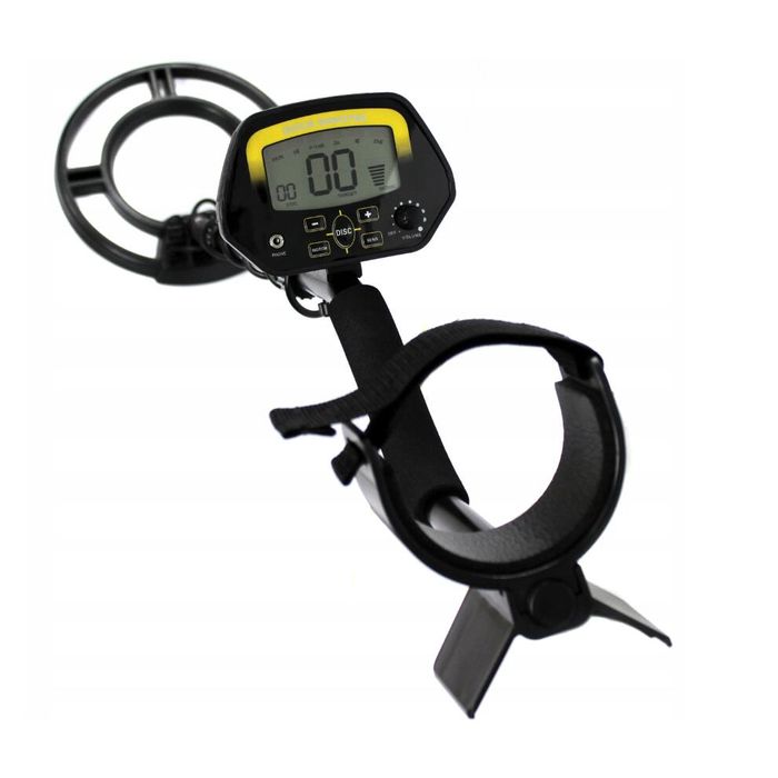Detector de metale, sonda waterproof 190mm, functie de discriminare,