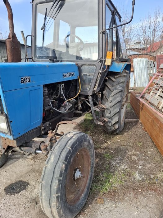 Трактор 80 на ходу