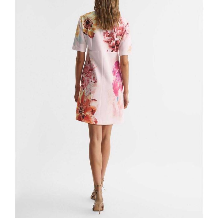 Reiss Розова рокля на цветя