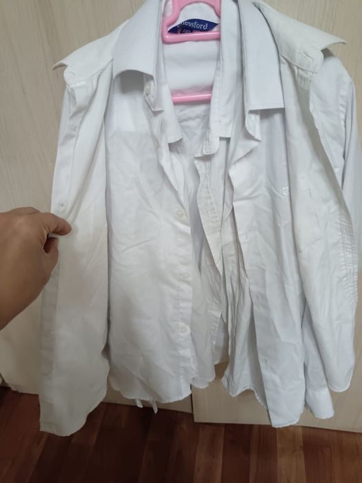 Рубашки женские белые