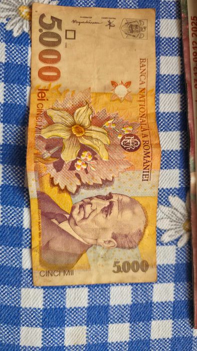 Vand bancnota de colectie Lucian Blaga
