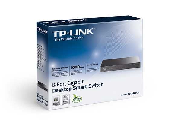 Switch TP-Link TL-SG2008 – Gigabit Smart Switch