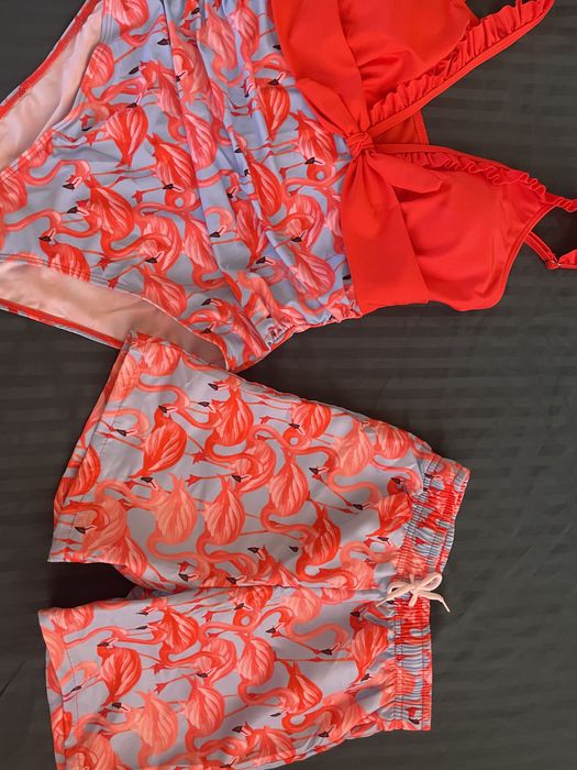 Бански мама и момче