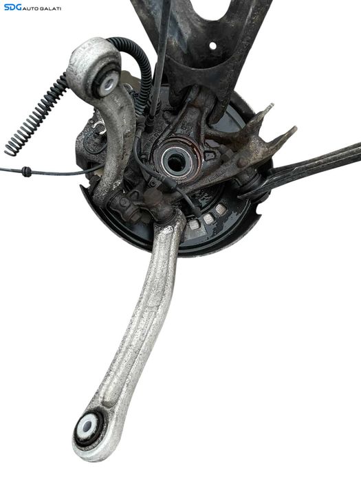 Fuzeta Stanga Spate cu Rulment si Senzor ABS Volkswagen Touareg 7L 5.0 TDI AYH BWF 2003 - 2010 Cod 7L0505435B [B4742]