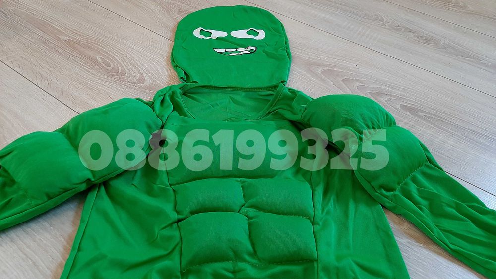 Детски маскировъчен костюм Хълк