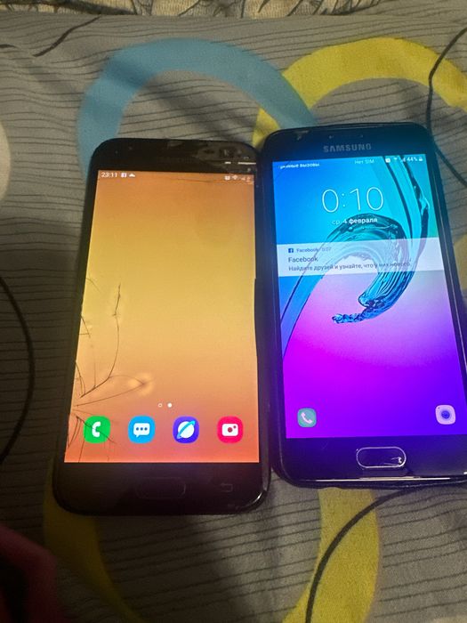 Продам самсунг А3 2016 и Ж3 2017