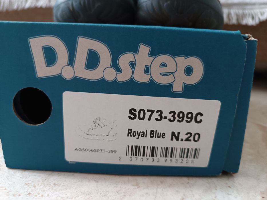 Бебешки боси обувки dd step размер 20