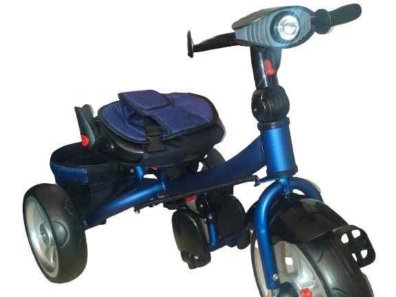 Tricicleta cu pozitie de somn scaun rotativ si muzica Diverse culori