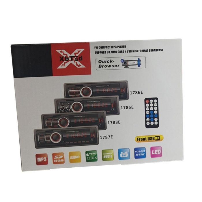 Автомобилно MP3 Радио с Bluetooth, USB и FM Тунер – Цифров медиен плей