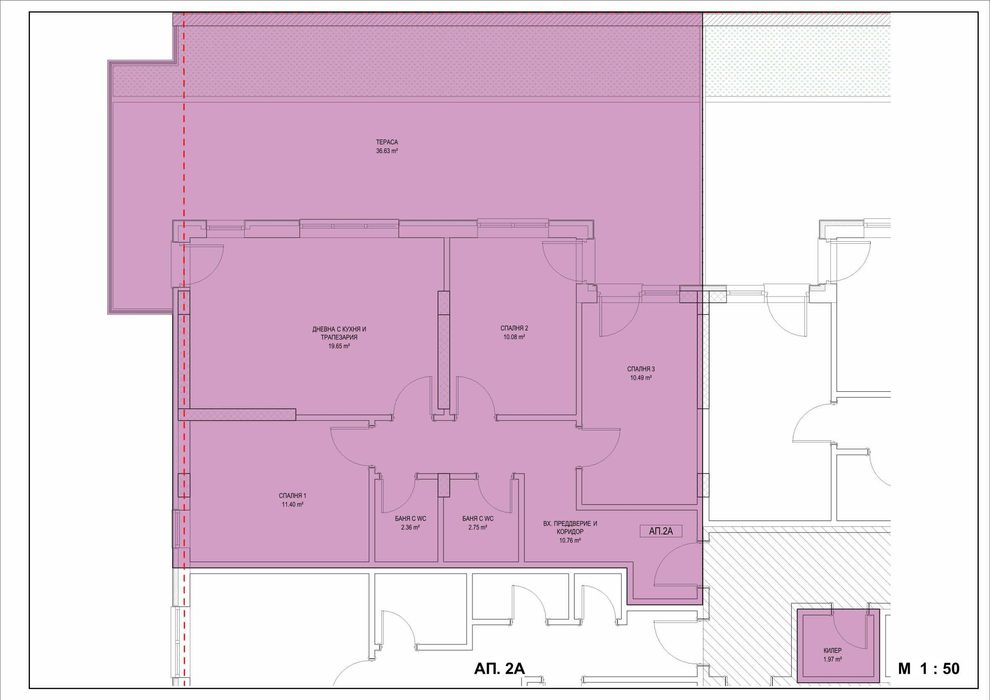 Бул. „3-ти март“ 54, кв. Запад 2! ОТ СТРОИТЕЛЯ!  4 - СТАЕН