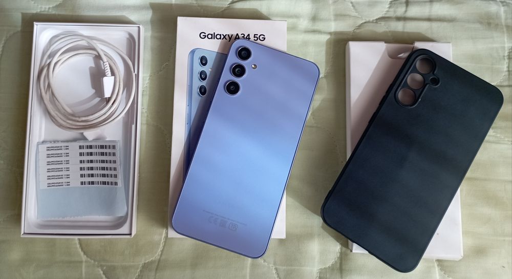 Samsung A34 5G 6/128gb + NFC