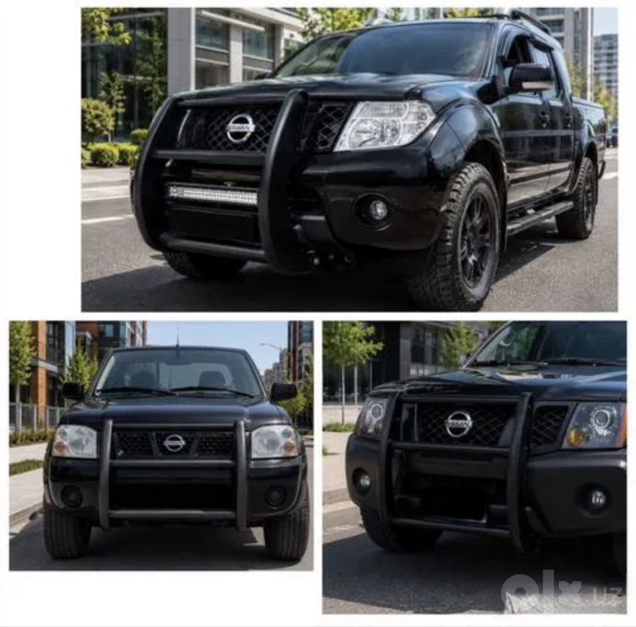 Защита бампера Pathfinder Navara X-Terra Np300
