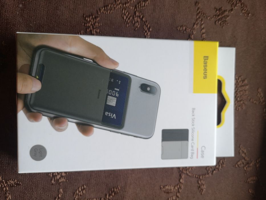 Силиконов портфейл за телефон