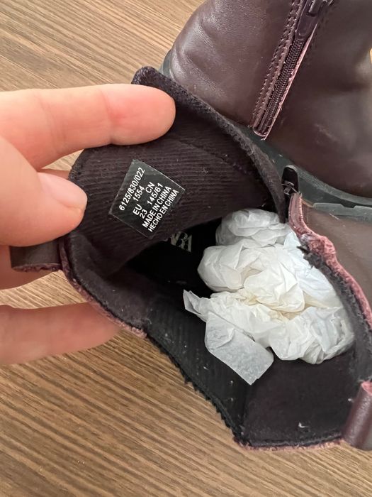 Сапоги Zara 23 размера