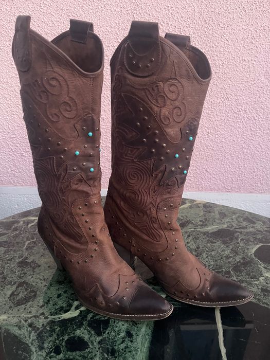 Cizme necaptusite piele naturala mar 40