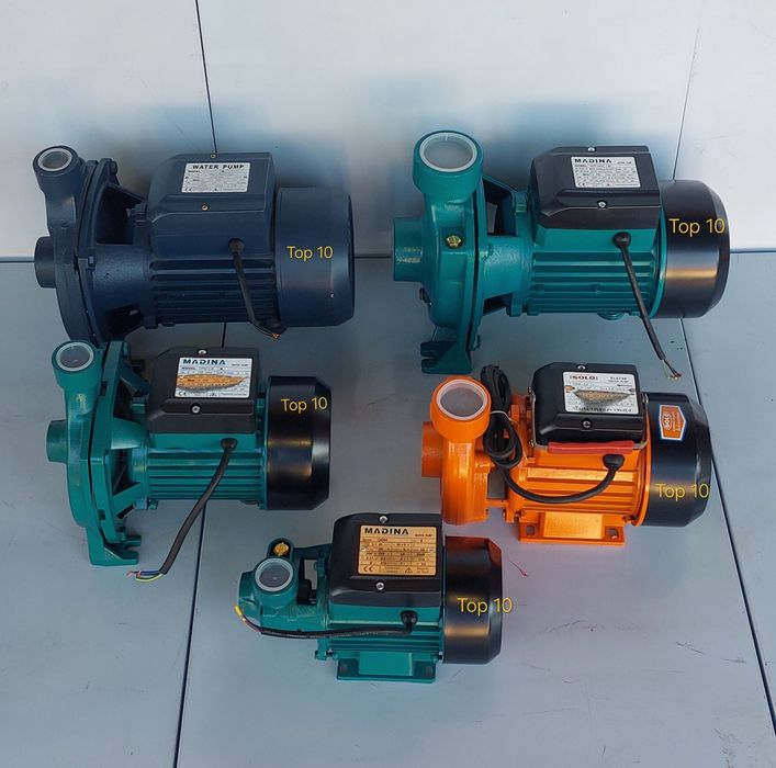 Градинска помпа за поливане. Центробежни водни помпи.